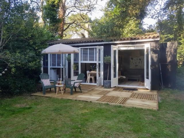 Boutique zomerhuis De groene Parel Schoorl Buitenkant foto