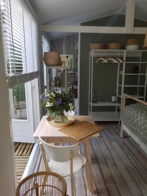 Boutique zomerhuis De groene Parel Schoorl Buitenkant foto